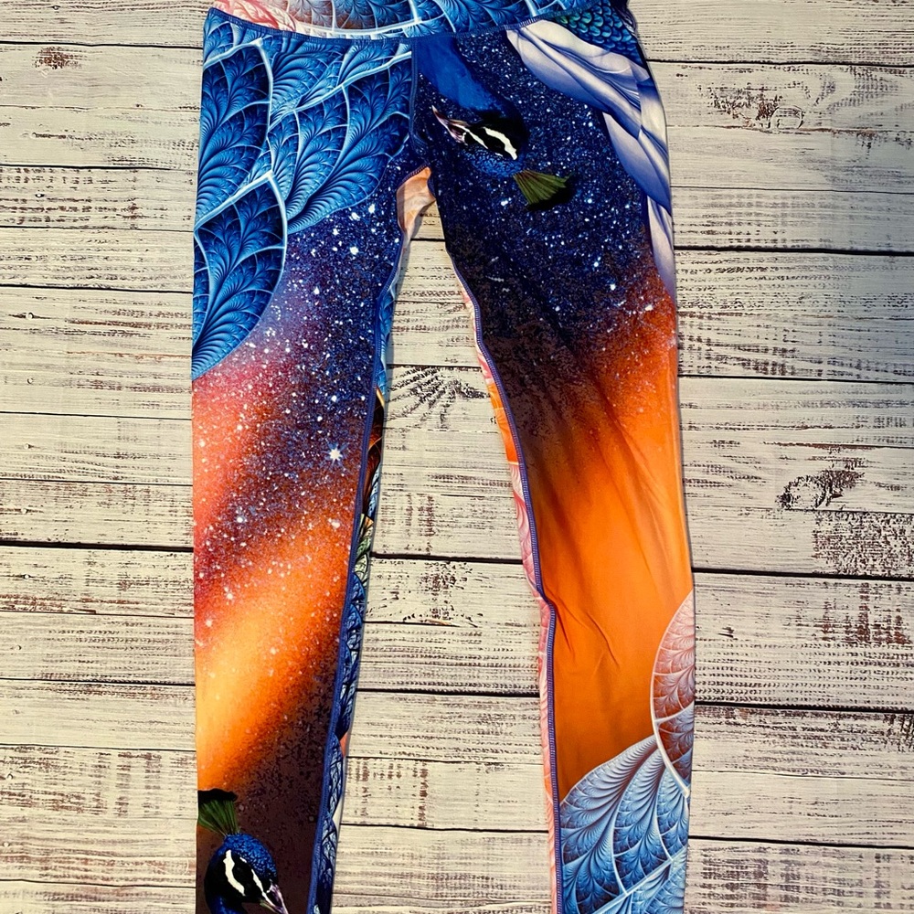 Colorful Galaxy Patterned Yoga/Workout Leggings